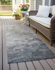 LOOMLAN Rugs Braearis Brown Washable Indoor-Outdoor Rug