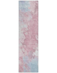 LOOMLAN Rugs Braeas Pink Washable Indoor-Outdoor Rug