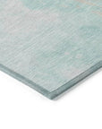 LOOMLAN Rugs Braeas Seafoam Washable Indoor-Outdoor Rug