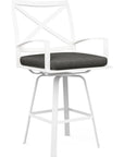 Bristol Sunbrella Swivel Outdoor Barstool - LOOMLAN - Sunset West - Outdoor Bar Stools
