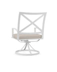 Bristol Swivel Outdoor Dining Chair 2PC - LOOMLAN - Sunset West - Outdoor Dining Chairs