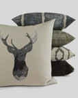 D.V. Kap Jackie O Pyrite Black Throw Pillow With Insert