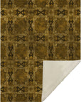 Panel Chocolate Washable Indoor-Outdoor Rug