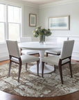 LOOMLAN Rugs Caelan Brown Washable Indoor-Outdoor Rug