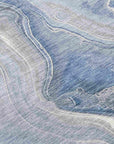 LOOMLAN Rugs Caelara Blue Washable Indoor-Outdoor Rug