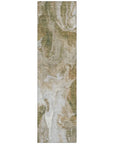 LOOMLAN Rugs Caelor Brown Washable Indoor-Outdoor Rug