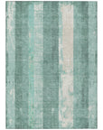 LOOMLAN Rugs Caelyn Seafoam Washable Indoor-Outdoor Rug