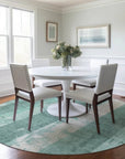 LOOMLAN Rugs Caelyn Seafoam Washable Indoor-Outdoor Rug