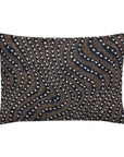 Calder Indigo Handmade Outdoor Pillow - LOOMLAN - Earnest Collection - Outdoor Pillows