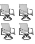 Castelle Castelle Prism Sling Swivel Rocking Dining Chair