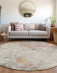 LOOMLAN Rugs Celera Teal Washable Indoor-Outdoor Rug