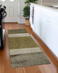 LOOMLAN Rugs Chantissa Coffee Washable Indoor-Outdoor Rug