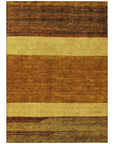 LOOMLAN Rugs Chantissa Orange Washable Indoor-Outdoor Rug