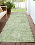 LOOMLAN Rugs Chroma Green Washable Indoor-Outdoor Rug