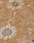 LOOMLAN Rugs Clara Orange Washable Indoor-Outdoor Rug
