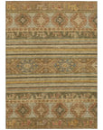 LOOMLAN Rugs Claritha Beige Washable Indoor-Outdoor Rug