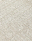 LOOMLAN Rugs Clayra Beige Washable Indoor-Outdoor Rug