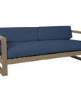 Coastal Teak Sunbrella Outdoor Couch - LOOMLAN - Sunset West - Outdoor Sofas & Loveseats