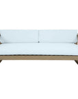 Coastal Teak Sunbrella Outdoor Couch - LOOMLAN - Sunset West - Outdoor Sofas & Loveseats