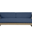 Coastal Teak Sunbrella Outdoor Couch - LOOMLAN - Sunset West - Outdoor Sofas & Loveseats