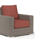 Coronado Outdoor Club Chair Sunbrella Cushion - LOOMLAN - Sunset West - Outdoor Accent Chairs