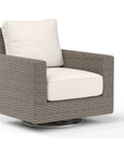 Coronado Sunbrella Swivel Outdoor Rocker - LOOMLAN - Sunset West - Outdoor Accent Chairs