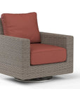 Coronado Sunbrella Swivel Outdoor Rocker - LOOMLAN - Sunset West - Outdoor Accent Chairs
