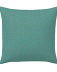 Crosshatch Lagoon Handmade Outdoor Pillow - LOOMLAN - Earnest Collection - Outdoor Pillows
