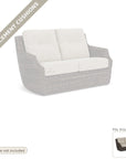 Cushions: Replacement Cushion For Largo Outdoor Loveseat - Made to Order in the USA