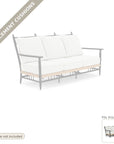 Cushions: Replacement Cushions For Low Country Outdoor Couch - Made to Order in the USA