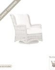 Cushions: Replacement Cushion for Mackinac High Back Swivel Chair - Made to Order in the USA