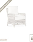 Cushions: Replacement Cushions for Mackinac Lounge Chair Outdoor - Made to Order in the USA