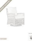 Cushions: Replacement Cushions for Mackinac Swivel Glider Chair - Made to Order in the USA