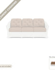 Cushions: Reflections Replacement Cushions for 3-Seater Sofa - Made to Order in the USA