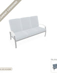 Cushions: New Cushions for the Belle Isle Deep Seat Three-Seat Sofa