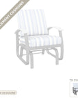 Cushions: New Cushions for the Belle Isle Deep Seat Cushion Single-Seat Outdoor Glider