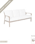 Cushions: New Cushions for the Castelle Berkeley Outdoor 3-Seater Sofa Deep Cushions