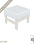 Cushions: New Cushions for the Leeward Deep Seat Outdoor Ottoman