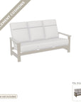 Cushions: New Cushions for the Leeward Deep Seat High Back Three-Seat Outdoor Sofa