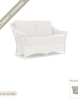 Cushions: Replacement Cushions for Nantucket Loveseat - Made to Order in the USA