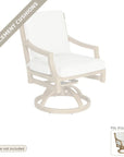 Cushions: New Cushions for the Nicoya Formal Arm Dining Chair Swivel Rocker