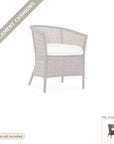 Cushions: Replacement Cushion Grand Traverse Barrel Dining Chair - Made to Order in the USA