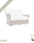 Cushions: Replacement Cushion Grand Traverse Loveseat Glider - Made to Order in the USA
