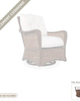 Cushions: Replacement Cushions for Grand Traverse Swivel Chair - Made to Order in the USA