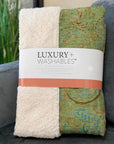 Paisley Aloe Washable Indoor-Outdoor Rug