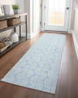 LOOMLAN Rugs Darya Sky Washable Indoor-Outdoor Rug