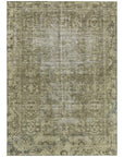 LOOMLAN Rugs Delaura Green Washable Indoor-Outdoor Rug
