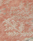 LOOMLAN Rugs Doris Orange Washable Indoor-Outdoor Rug