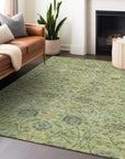 LOOMLAN Rugs Echo Mint Washable Indoor-Outdoor Rug