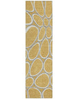 LOOMLAN Rugs Elantra Gold Washable Indoor-Outdoor Rug